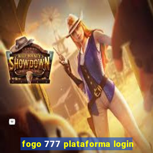 fogo 777 plataforma login